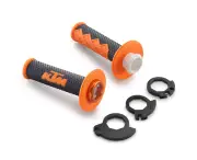 Genuine KTM ODI Lock On Grip Set Orange