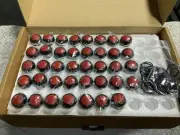 New Box OF 39 LANGIR ELECTRIC CO LS16 ANTI VANDAL SWITCHES V12-B-P-1-A-R