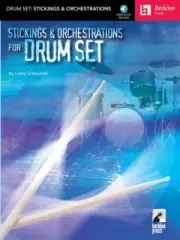 Stickings & Orchestrations for Drum Set Book and Audio NEW Berklee 050448049