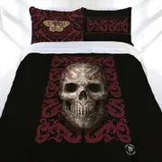 Anne Stokes Oriental Skull Quilt Cover Set Single