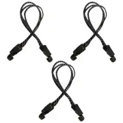 3Pcs Elastic Strap with Hook Bungee Cord for Camping, Luggage, Bike Rack