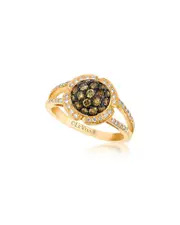 Le Vian Euphoria Chocolate 14K 0.73 ct. tw. Diamond Half-Eternity Ring