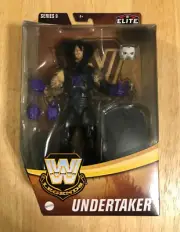 WWE Mattel Legend Series 9 Elite UNDERTAKER Action Figure Phantom Mask MIB WWF