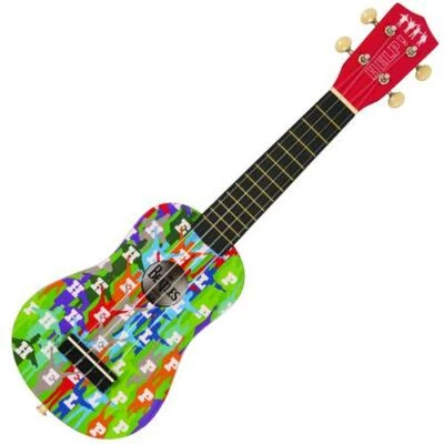 The Beatles Ukulele: Help! Design Nylon-Strung Soprano Ukulele