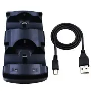 PS3/MOVE 3 Controller Station Dual For Charging Dock Charger Stand Playstation