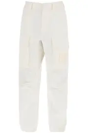 STONE ISLAND organic cotton ghost piece cargo pants.