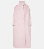 [Dries Van Noten] Dries Van Noten Wool blend coat AU 10 pink