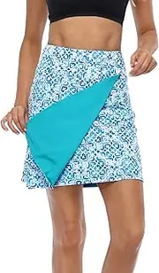 [HDE] Reversible Wrap Skirts for Women Swim Coverup Hawaii Beach Length Cover Up