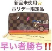 New Unused Limited Edition Louis Vuitton Damier Ivasion Long Wallet Zippy Wallet