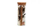 Urban Dried Floral Happiness Blooms From Within 13cm Glass Jar Home Decor Green