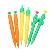 在飛比找蝦皮商城優惠-4955 蔬菜自動鉛筆 0.5按壓筆 造型廣告筆文具筆 紅蘿