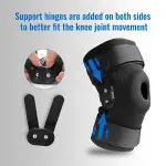 HINGED SPORTS KNEE BRACES COMPRESSION ATHLETIC KNEE BRACE