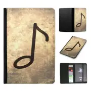PASSPORT ITINERARY ORGANIZER|VINTAGE MUSICAL MUSIC NOTE #9