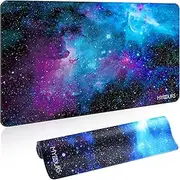 Mydours 100x60cm Extra Large Mouse Pad - Gaming Mouse Pad XXL - Non-Slip Rubber & Smooth Fabric Full Desk Pad - Home Office Computer Table Pad - Desk Blotter Pad for Office, Writing, Dining and Home