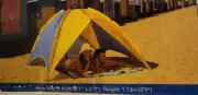 Coolaroo Beach Tent Sun Shelter Portable Sun Shade - NIB