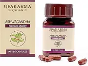 Immunity Boost Supplement with UPAKARMA Ashwagandha(Withania somnifera) 450mg Purely Extract Promotes Strength, Stamina and Immunity Booster - 90 Capsules- Pack of 1