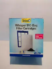 Tetra Whisper Bio Bag Filter Cartridges 4 Pack Large