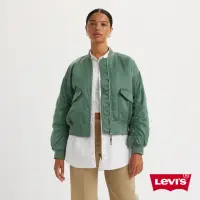 在飛比找momo購物網優惠-【LEVIS 官方旗艦】女款 鋪棉飛行外套 / 抓皺袖設計 