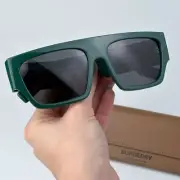 Burberry Women Sunglasses Green Dark Grey BE4397U MICAH 407187 BRAND NEW