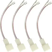 Car Door Speaker Wiring Harness Replacement for Toyota 2000-2019 Camry 4Runner Tundra FJ Cruiser, Subaru WRX STI 2012-2019, Mitsubishi 2002-2020 Speaker Wire Adapter Connector Plug, 4PCS