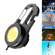 Flashlight Work Lamp Mini LED COB Light Rechargeable Pocket Torch Waterproof USB