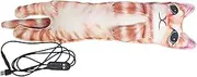 Cat Heating Pad For Cramps, Electric Heating Doll Pillow, 23.6-inch Long Stuffed Doll, Plush Thermal Portable Mat For Teen Girls,