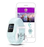 Garmin VivoFit Jr. 2 Fitness Activity Tracker Disney Frozen 2 Elsa and Anna NEW
