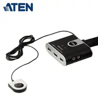 在飛比找蝦皮商城優惠-ATEN 宏正 2埠 USB HDMI KVM 多電腦切換器