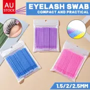 Up 1000x Disposable Eyelash Swab Applicator Micro Brush Mascara Tools Extension
