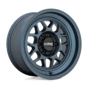 20x9 KMC KM725 Terra Metallic Blue Wheel 5x5 (-12mm)