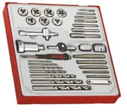 Teng TTDTD34 - Tap & Die Set - 34 Piece