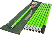 ALSTON 8M Detachable Pole Pruning Saw Tree Trimmer Extendable Shearing Loppers Hand Pole Saw With Storage Bag Portable Long Reach Yard Garden Pruning Cutter