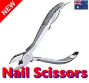 Stainless Steel Manicure Pedicure Nail Cuticle Nipper Cutter Trimmer Scissor
