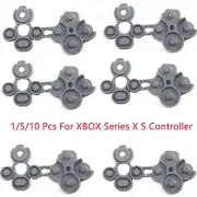 1/5/10Pcs Silicone Conductive Buttons Pads For XBox Series X S Controller