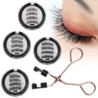 Magnetic Eyelashes Kit Reusable False Eyelashes Helper Magnetic Eyelash Set