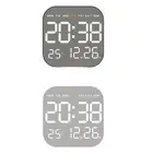 Digital Wall Clock Table Clock with Temperature Display °C/°F Switchable LED