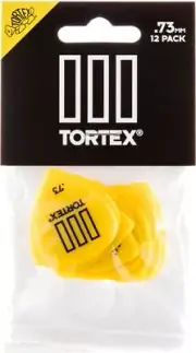 Dunlop Tortex III 12-pack Picks Yellow .73