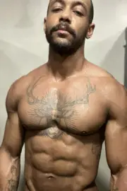[N041] Male Model Showing Off Body To Viewer Fine Art Hunky Physique