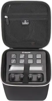 Hard Case Replacement for Elgato Stream Deck + Audio Mixer, Case Only