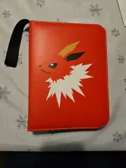Binder For Pokemon Cards Cones With 50 Sleeves That Has 4 Pockets A Page Zipped