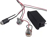ERINGOGO 2 Band Bass Circuit Eq Preamp Guitar Tone Control Harness Pickup Set for Active Pickups