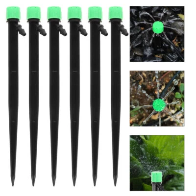 50 Pcs Irrigation Dripper Garden Nozzle Parts System Misting Nozzles