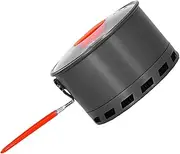 Outdoor Cooking Pot | Non-Stick Lightweight Pots Compact Camping Pots,Cooking Pot with Lid & Folding Handle Portable for Picnic, Backpacking