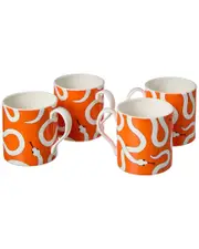 Jonathan Adler Set of 4 Eden Mugs