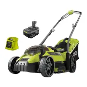 Ryobi 18V ONE+ 33cm Lawn Mower 5.0Ah Kit