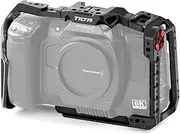Tilta BMCC 6K Cage, Full Camera Cage Compatible with BMCC 6K, Blackmagic Cinema Camera 6K with Accessory Mounting Bracket for Battery Grip - Black TA-T64-FCC-B