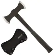 Estwing 17" Black Eagle Double Bit Axe with Nylon Sheath - Black - EBDBA