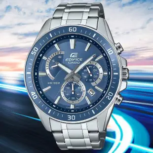 【CASIO 卡西歐】EDIFICE 冒險運動三眼計時手錶(EFR-552D-2AV)