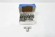 Box Of 10 Swagelok SS-600-3-6-8 Stainless Tee 3/8in Tube 3/8in Tube 1/2in Tube