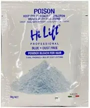 Hi Lift Blue Dust Free Powder Bleach Sachet (30g)